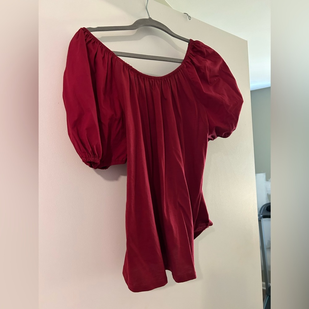 Target a new day puff sleeve blouse size M